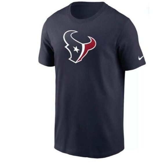 Nike Other - NEW! NIke Houston Texans Logo Essentail Short Sleeve T-Shirt Blue Men's Large